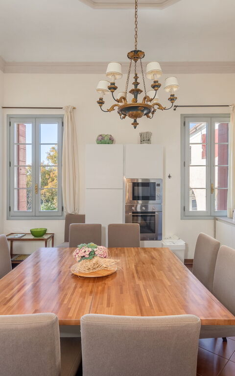 Ca' Marcello: Cuisine, Salle à manger