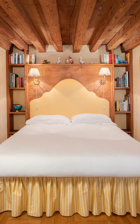 Ca' Marcello: chambre à coucher