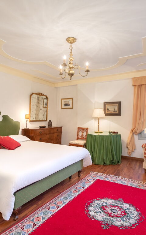 Ca' Marcello: chambre à coucher