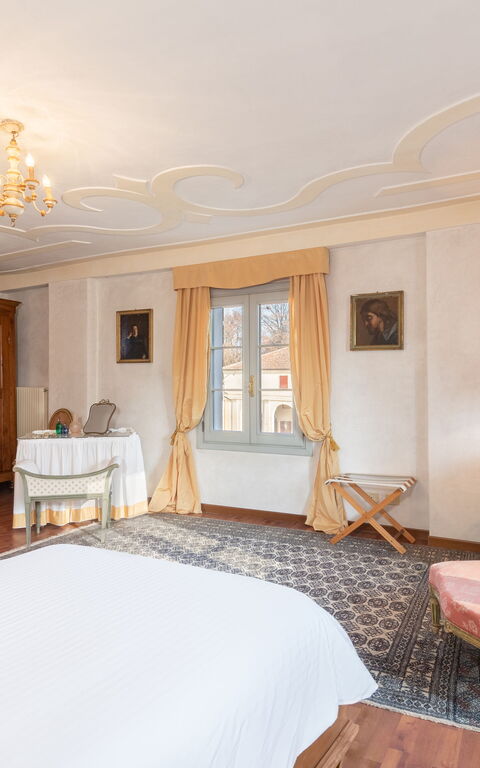 Ca' Marcello: chambre à coucher