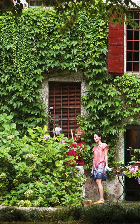 Ca' Marcello: Extérieur, Jardin