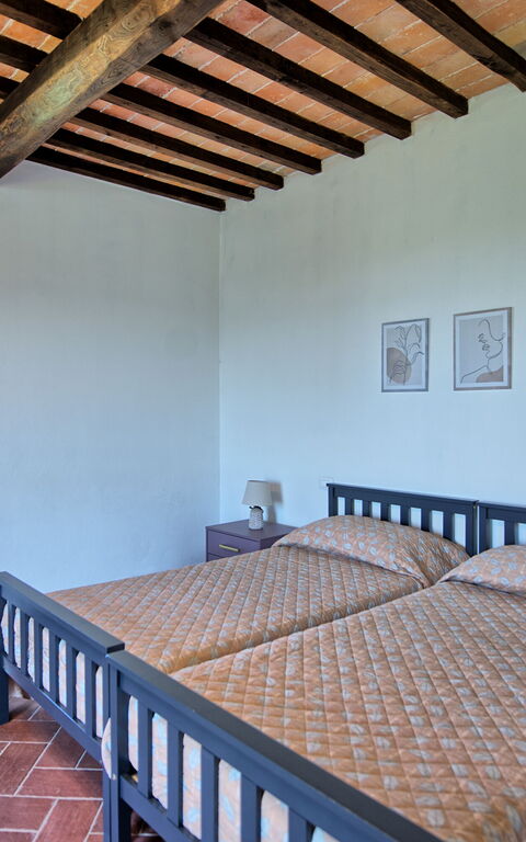 Querciolaia: chambre à coucher