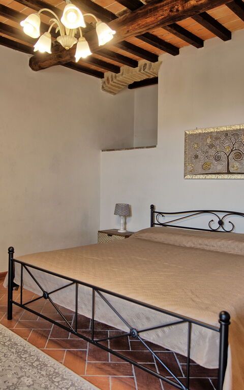 Querciolaia: chambre à coucher