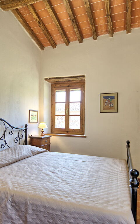 Querciolaia: chambre à coucher