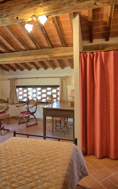 Querciolaia: chambre à coucher