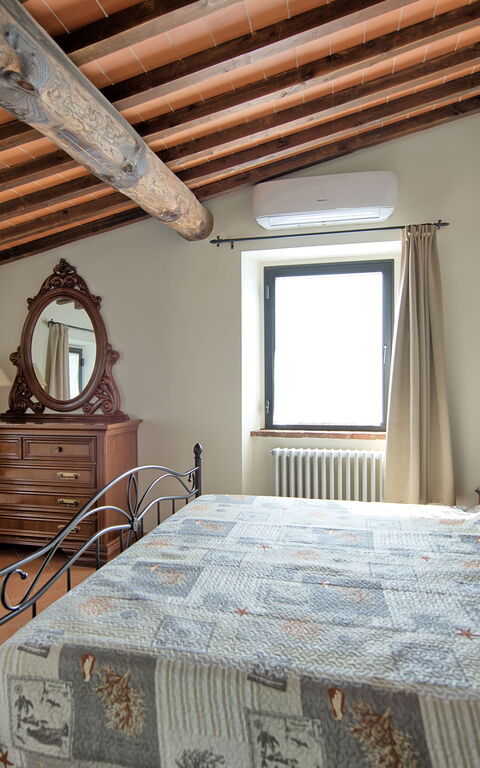 Querciolaia: chambre à coucher