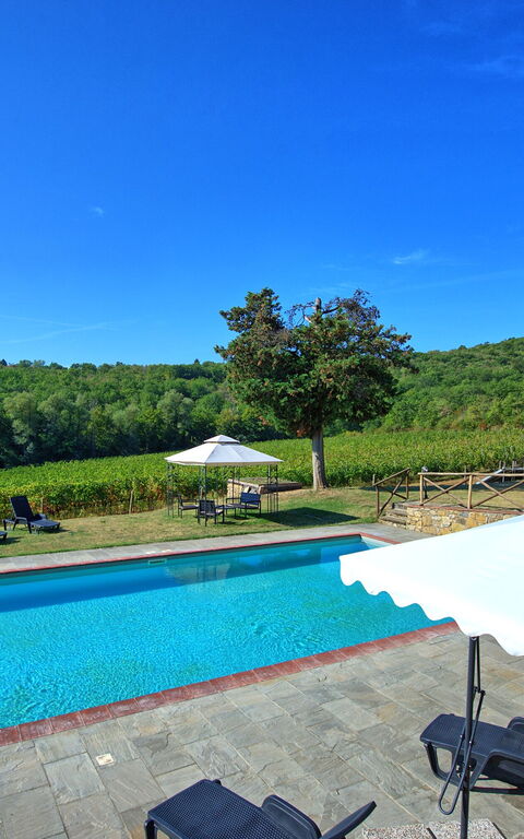 Casavecchia: bassin, Été, Extérieur, Jardin