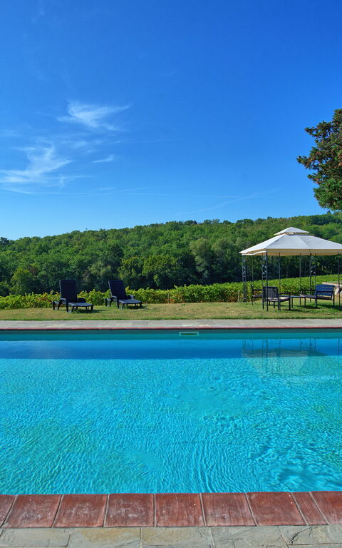 Casavecchia: bassin, Été