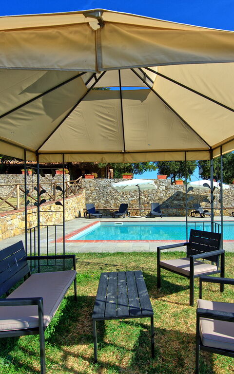 Casavecchia: bassin, Été, Extérieur, Jardin