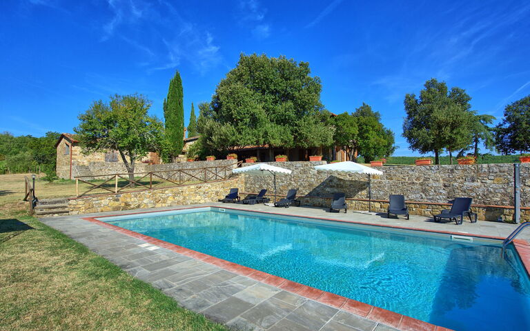 Casavecchia: bassin, Été, Extérieur, Jardin