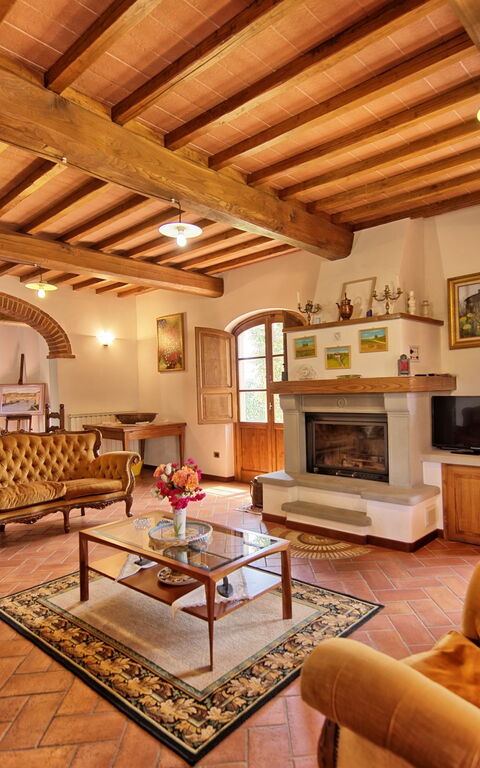 Villa Poggetta: Salon