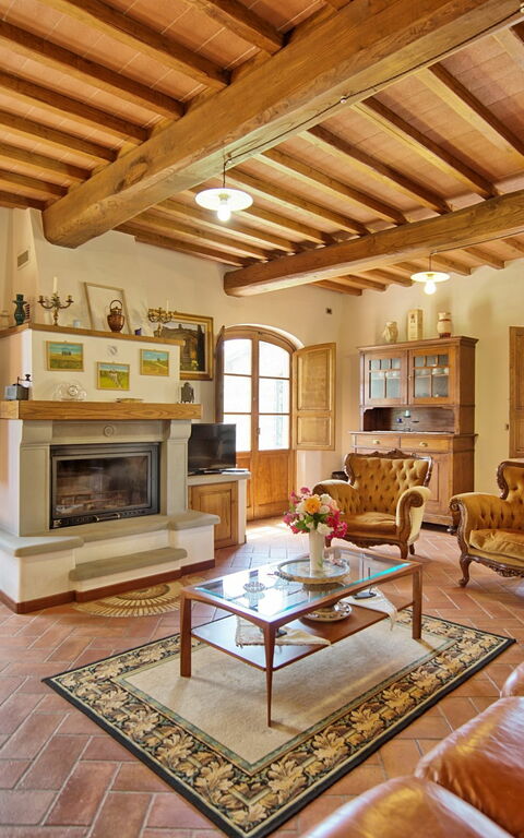 Villa Poggetta: Salon