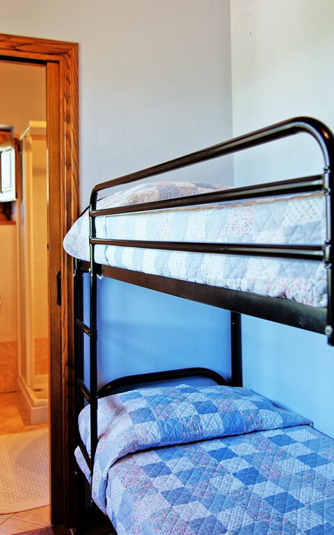 Villa Poggetta: chambre à coucher