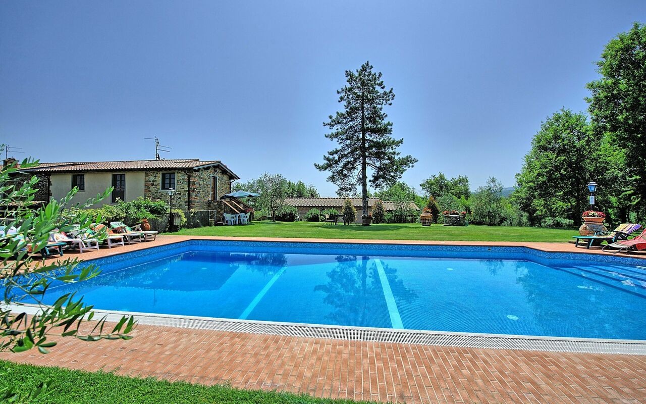 Villa Poggetta: bassin