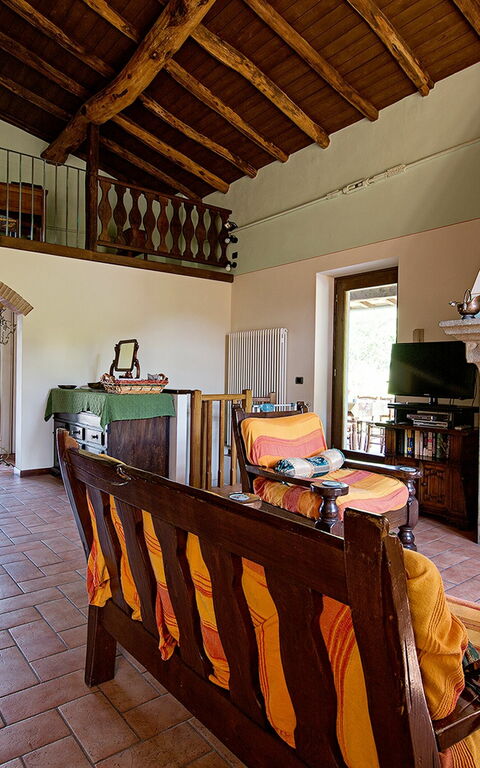 Villa Il Nido: Salle à manger, Salon