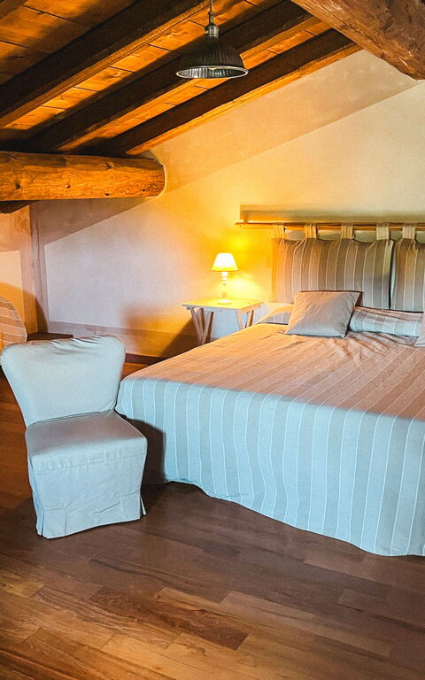 La Cenerara: chambre à coucher