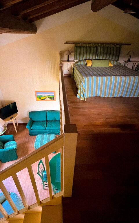 La Cenerara: chambre à coucher