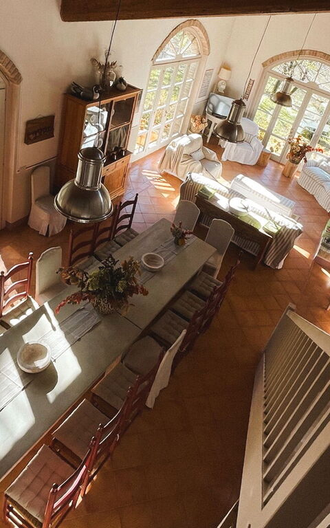 La Cenerara: Salle à manger, Salon