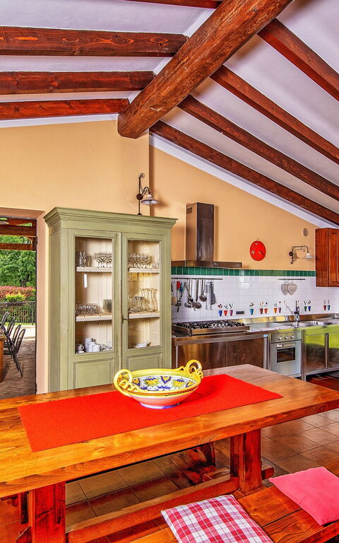 Podere Sant'angelo: Salle à manger