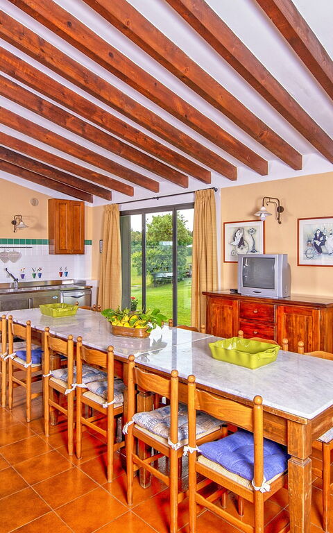 Podere Sant'angelo: Cuisine, Salle à manger