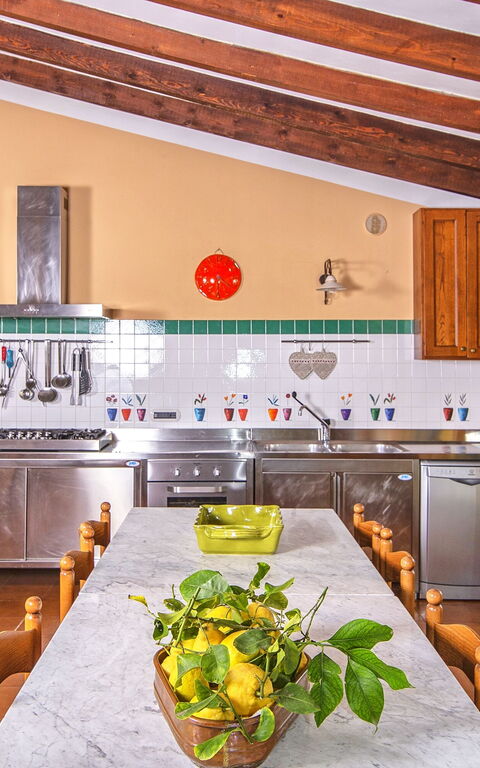 Podere Sant'angelo: Cuisine, Salle à manger