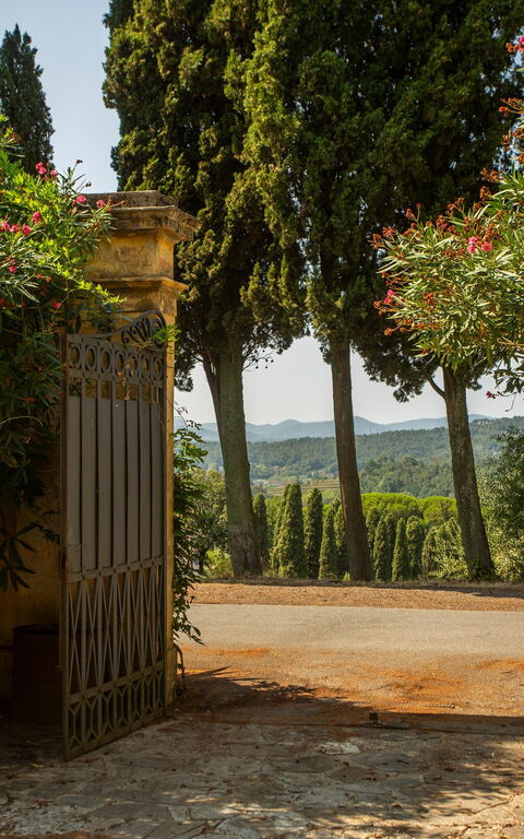 Villa Pedone: Entrée principale, Extérieur, Jardin