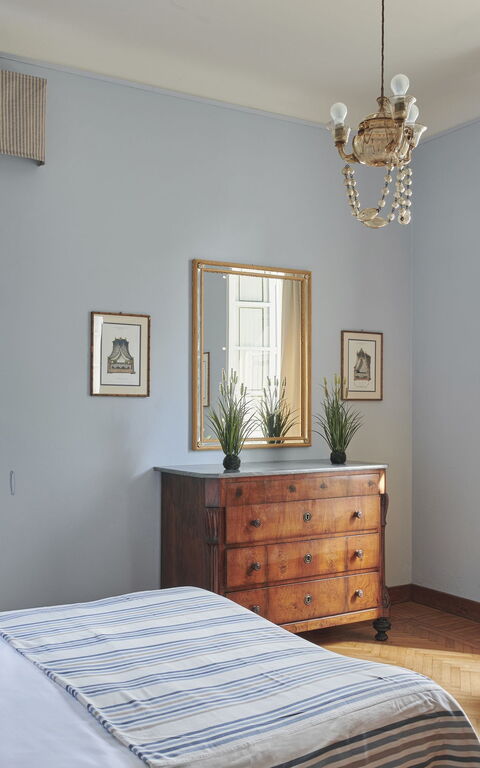 Villa Pedone: chambre à coucher