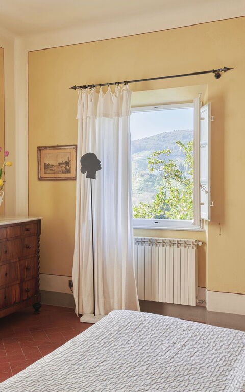 Villa Pedone: chambre à coucher