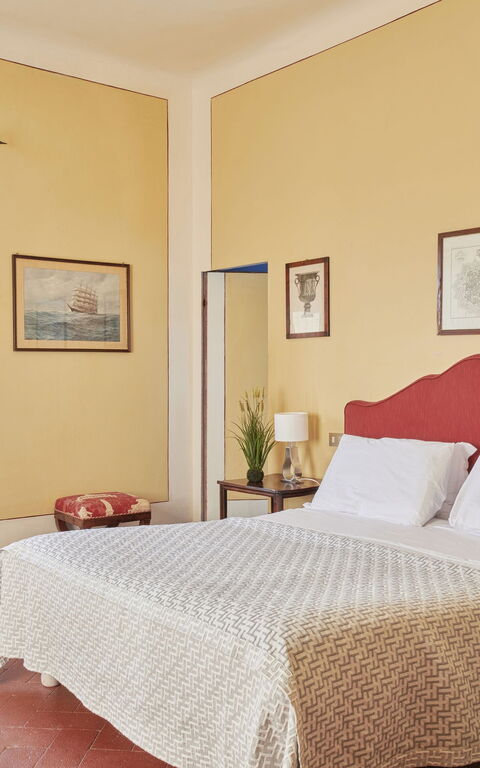 Villa Pedone: chambre à coucher