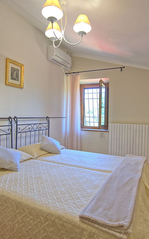 Villa Crispinino: chambre à coucher