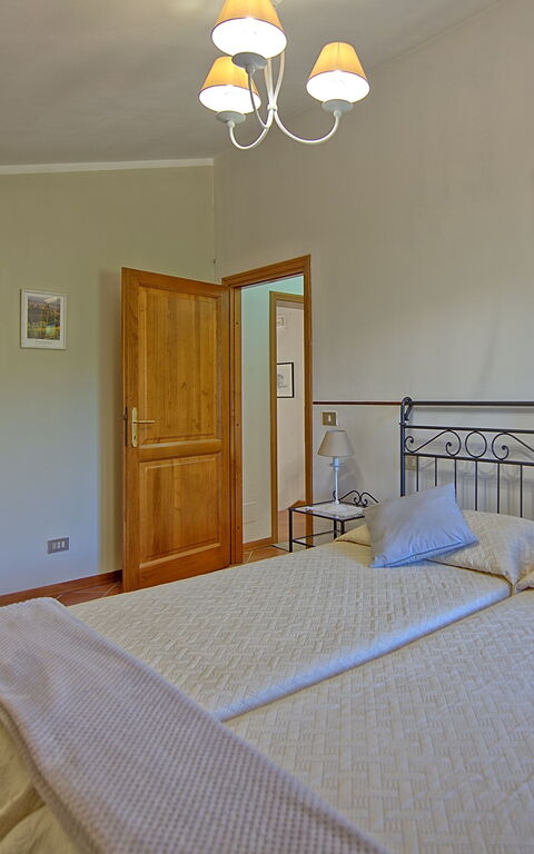 Villa Crispinino: chambre à coucher