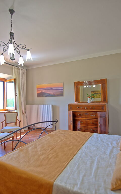 Villa Crispinino: chambre à coucher