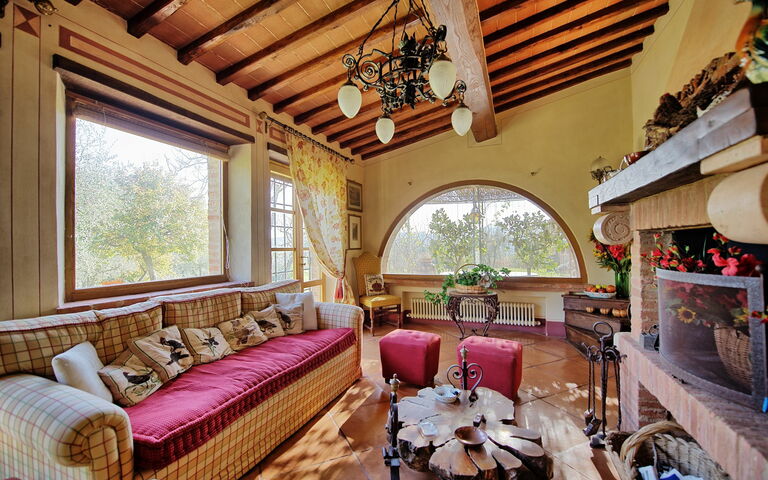 Villa Corolle: Salon