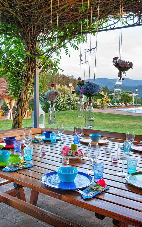 Villa Sant' Angelo: Jardin