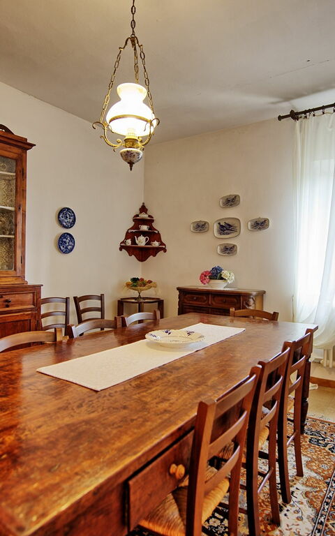 Villa Buonaparte: Salle à manger, Salon