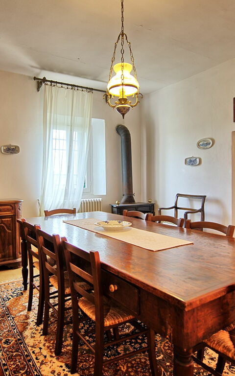 Villa Buonaparte: Salle à manger, Salon