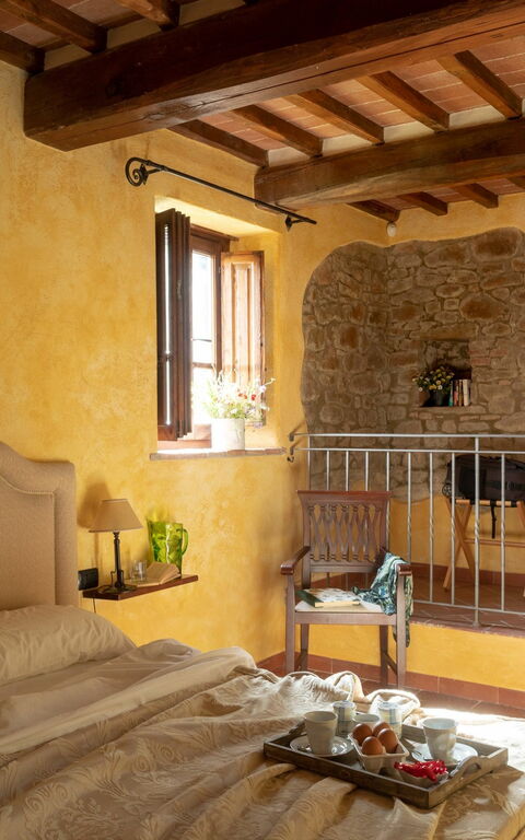 Villa Gerlino: chambre à coucher