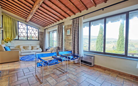 Logement La Capanna: Salon