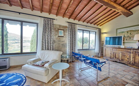 Logement La Capanna: Salon