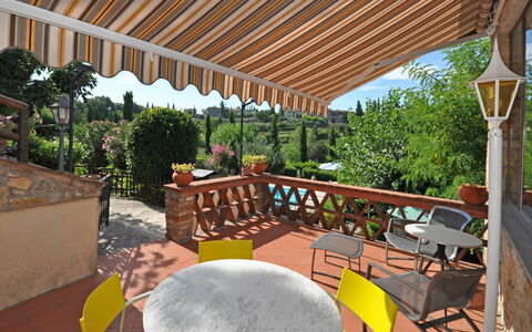 Logement La Capanna: Balcon / Terrasse / Patio