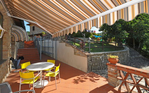 Logement La Capanna: Balcon / Terrasse / Patio