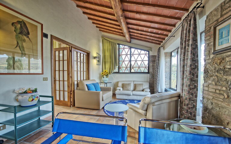 Logement La Capanna: Salon