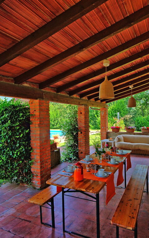 Villa Campogialli: Balcon / Terrasse / Patio
