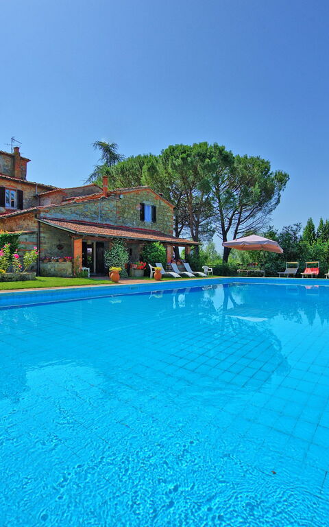 Villa Campogialli: bassin