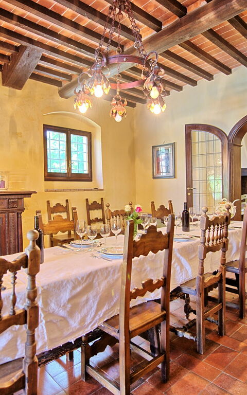 Villa Campogialli: Cuisine, Salle à manger