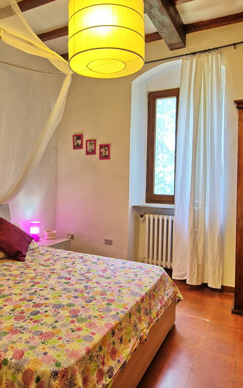 Villa Campogialli: chambre à coucher
