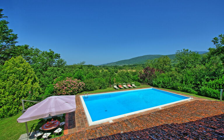 Villa Campogialli: bassin