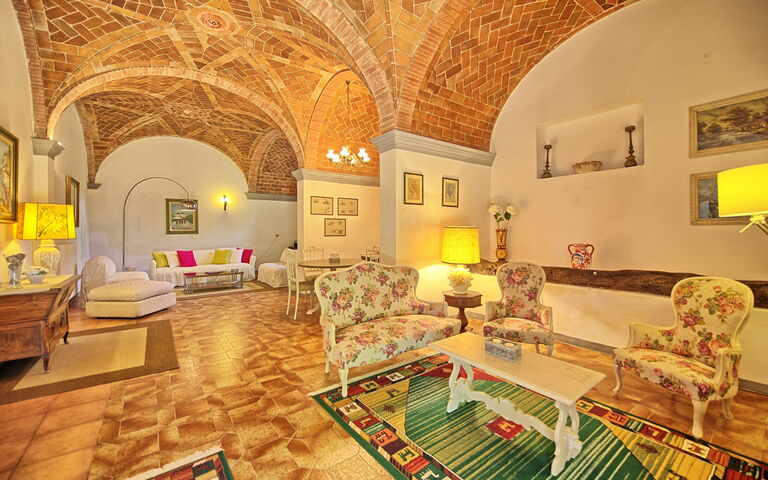 Villa Campogialli: Salon