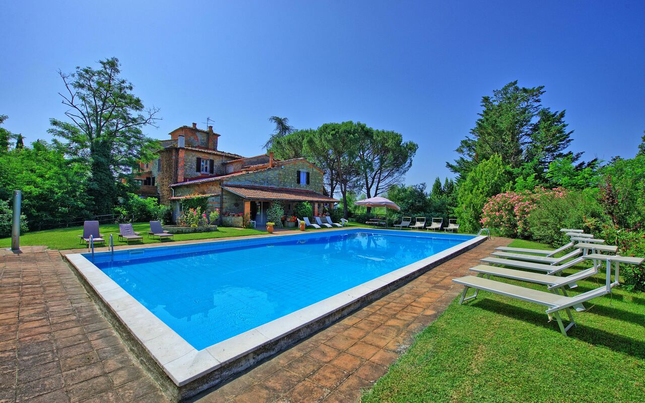 Villa Campogialli: bassin
