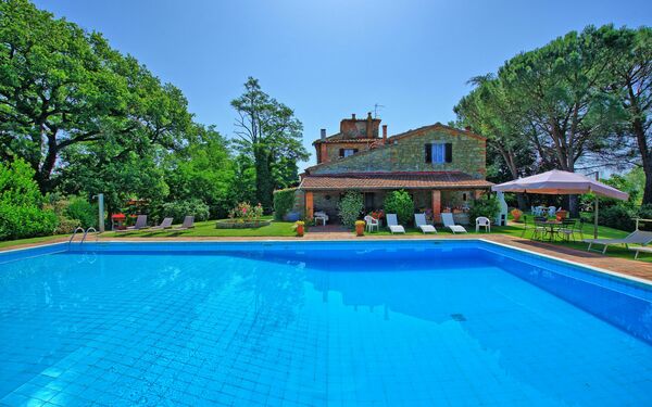 Villa Campogialli: bassin